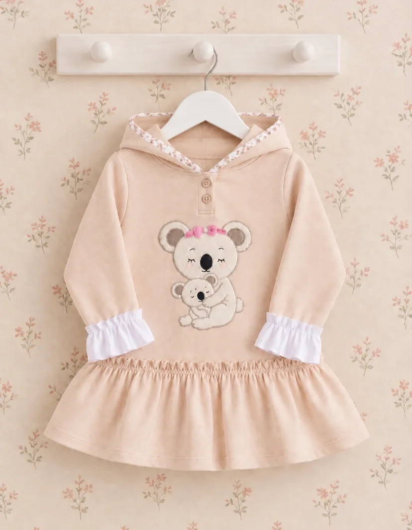 Vestido Koala niña